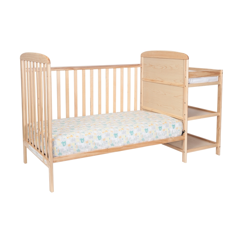 Suite Bebe Ramsey Traditional Wood Toddler Guard Rail in Natural