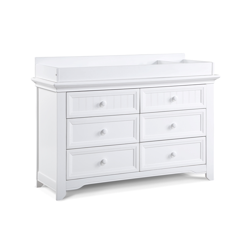 Suite Bebe Winchester Traditional Wood Changing Station in White Cymax Business