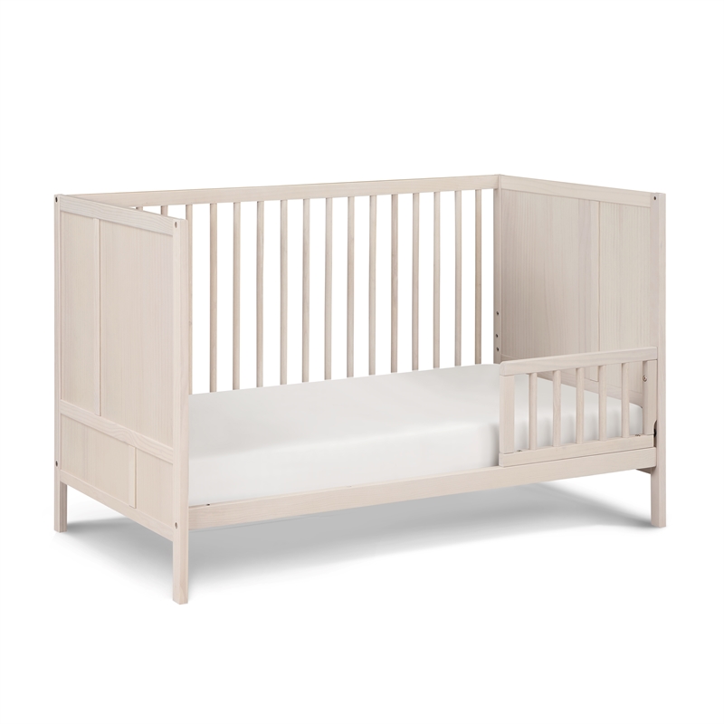 Suite Bebe Pixie Finn 3-in-1 Crib in Washed Natural