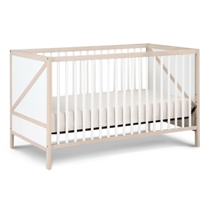 Suite Bebe Pixie Zen 3-in-1 Crib in Washed Natural/White