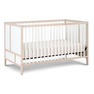 Suite Bebe Pixie Finn 3-in-1 Crib in Washed Natural/White