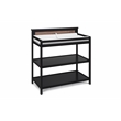 Connelly Changing Table Black/Vintage Walnut
