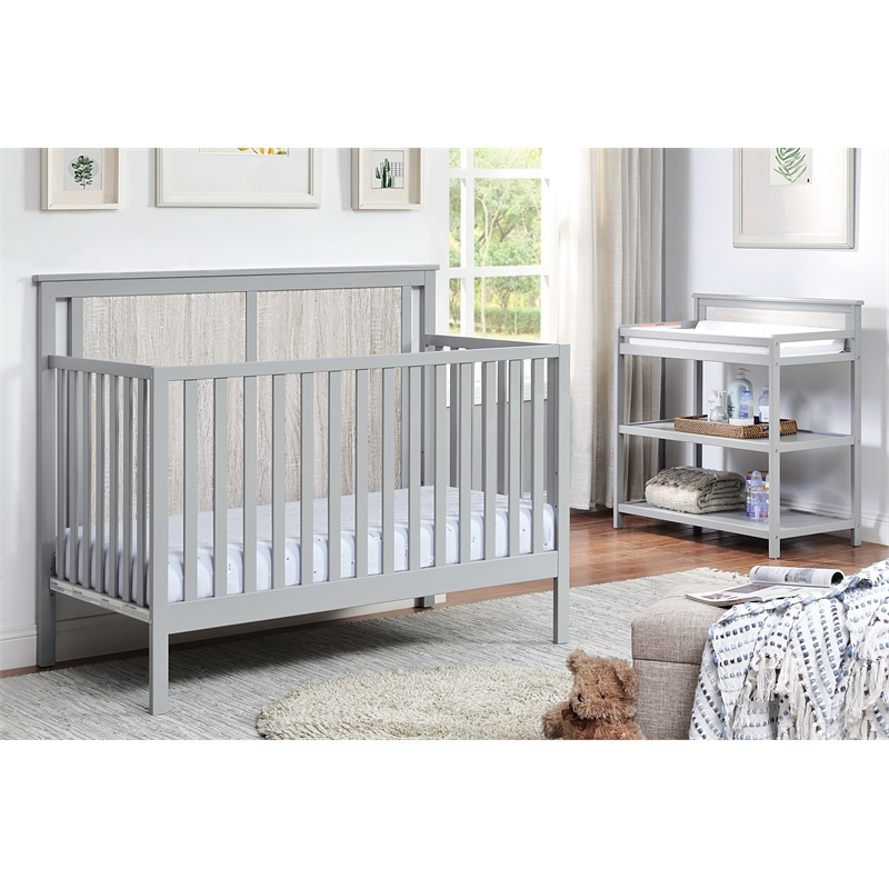 Connelly Changing Table Gray/Rockport Gray