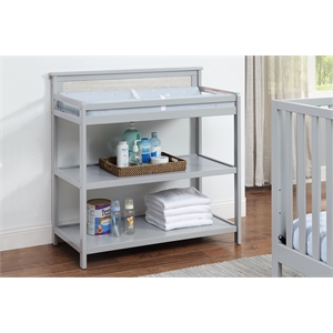 Connelly Changing Table Gray/Rockport Gray