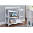 Connelly Changing Table White/Rockport Gray