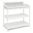 Connelly Changing Table White/Rockport Gray