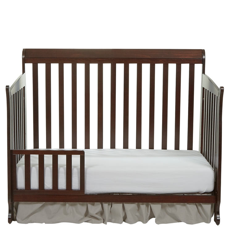 Riley 4-in-1 Convertible Crib Espresso