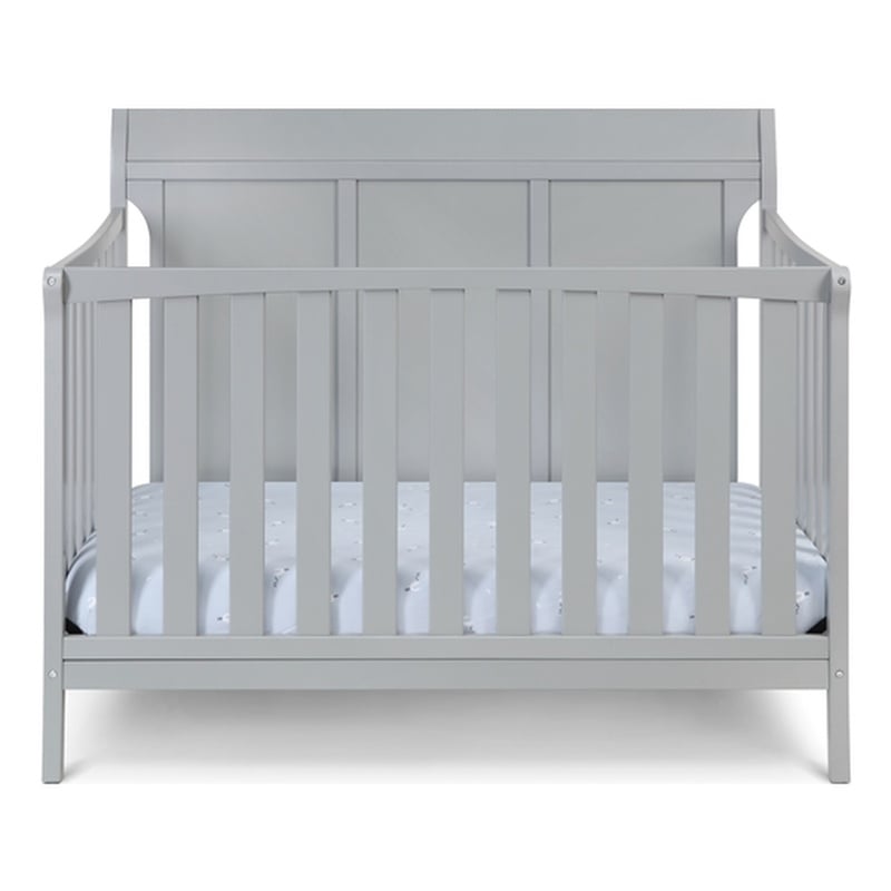 Shailee 4-in-1 Convertible Crib Gray