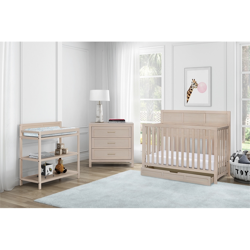 Reign Changing Table in Washed Natural