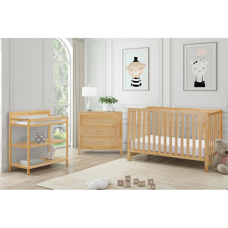 Reign Changing Table in Pine Natural