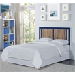 Connelly 4-in-1 Crib and Changer Combo With Mattress Pad Blue Walnut