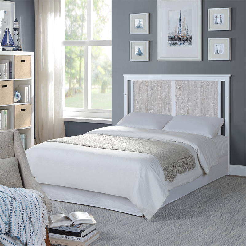 Connelly 4-in-1 Crib and Changer Combo With Mattress Pad White Gray