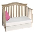 Baby Cache Montana Traditional Wood Toddler Guard Rail in Driftwood