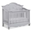 Baby Cache Adelina Traditional Wood Crib in Pure Elle Gray Finish