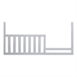 Baby Cache Adelina Traditional Wood Toddler Guard Rail in Pure Elle Gray