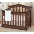 Baby Cache Montana Traditional Wood 4-in-1 Convertible Crib in Brown Sugar
