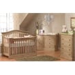 Baby Cache Montana Traditional Wood 4-in-1 Convertible Crib in Driftwood
