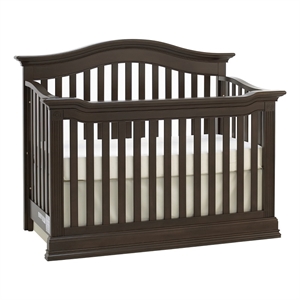 baby cache montana traditional wood 4-in-1 convertible crib in espresso