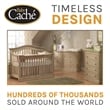 Baby Cache Montana 6-Drawer Traditional Wood Dresser in Brown Sugar