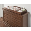 Baby Cache Montana Traditional Wood Changing Station in Brown Sugar