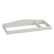 Baby Cache Montana Traditional Wood Changing Station in Glaze White