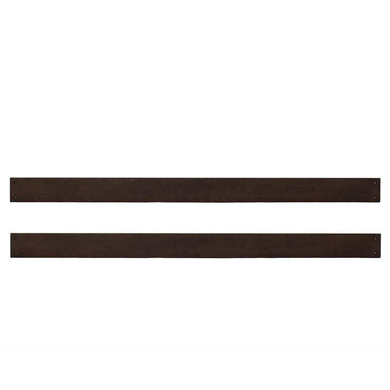Baby Cache Montana Traditional Wood Full Bed Conversion Kit in Brown Sugar