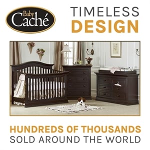 Baby Cache Montana Traditional Wood Full Bed Conversion Kit in Espresso