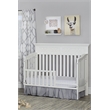 Baby Cache Haven Hill Traditional Wood 4-in-1 Convertible Crib in White Lace