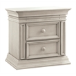 Baby Cache Vienna 2 Drawer Nightstand Ash Gray