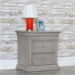Baby Cache Vienna 2 Drawer Nightstand Ash Gray