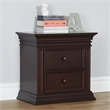 Baby Cache Vienna 2 Drawer Nightstand Espresso
