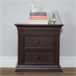 Baby Cache Vienna 2 Drawer Nightstand Espresso