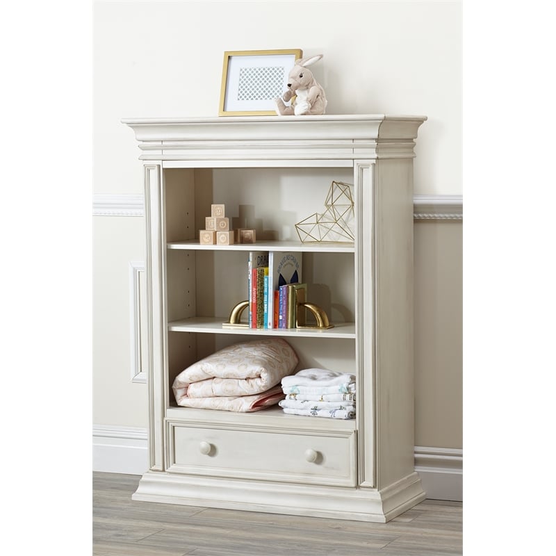 Baby Cache Vienna Bookcase Antique White