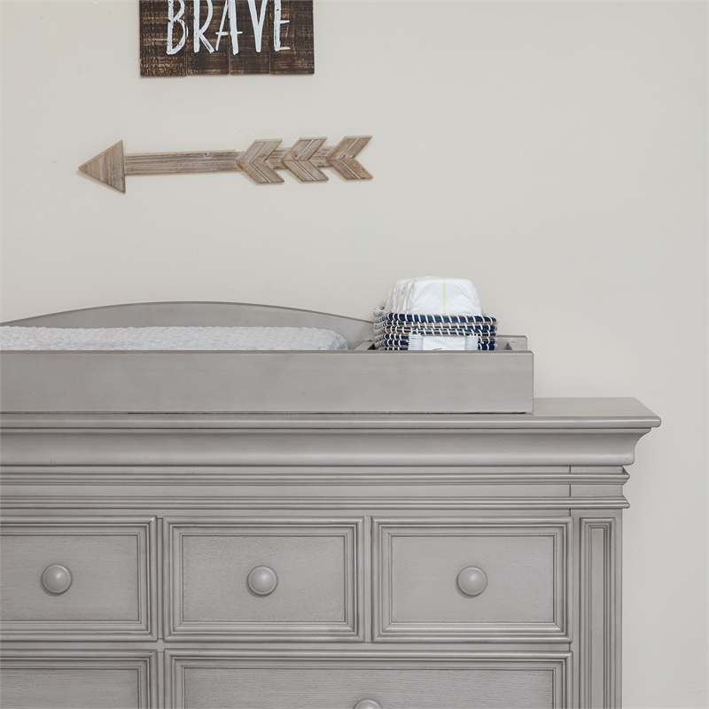 Baby Cache Vienna Changing Topper Ash Gray