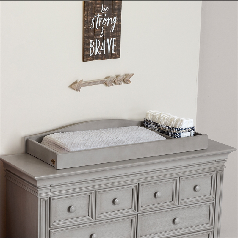 Baby Cache Vienna Changing Topper Ash Gray