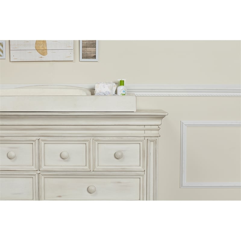 Baby Cache Vienna Changing Topper Antique White