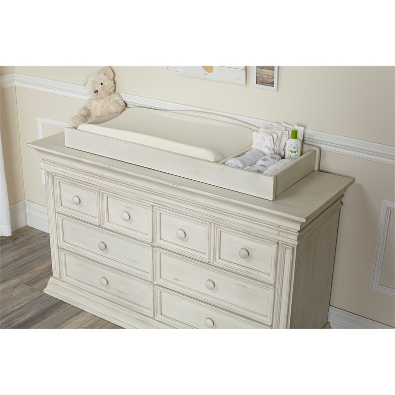 Baby Cache Vienna Changing Topper Antique White