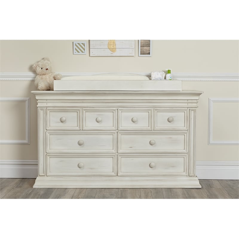 Baby Cache Vienna Changing Topper Antique White
