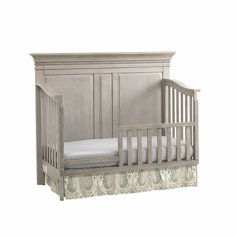 Baby Cache Vienna Toddler Guard Rail Ash Gray Homesquare