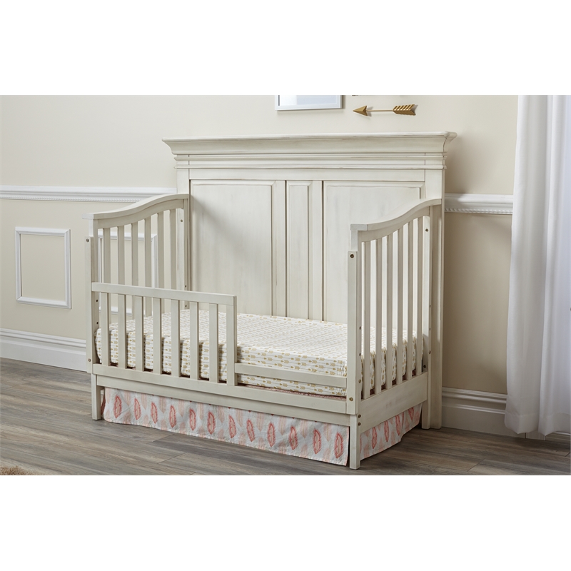 Baby Cache Vienna Toddler Guard Rail Antique White
