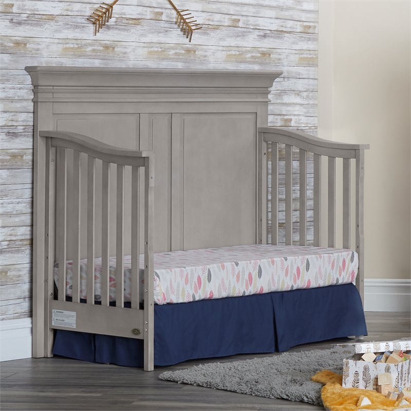 Baby Cache Vienna 4-in-1 Convertible Crib Ash Gray