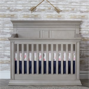 Baby Cache Vienna 4-in-1 Convertible Crib Ash Gray
