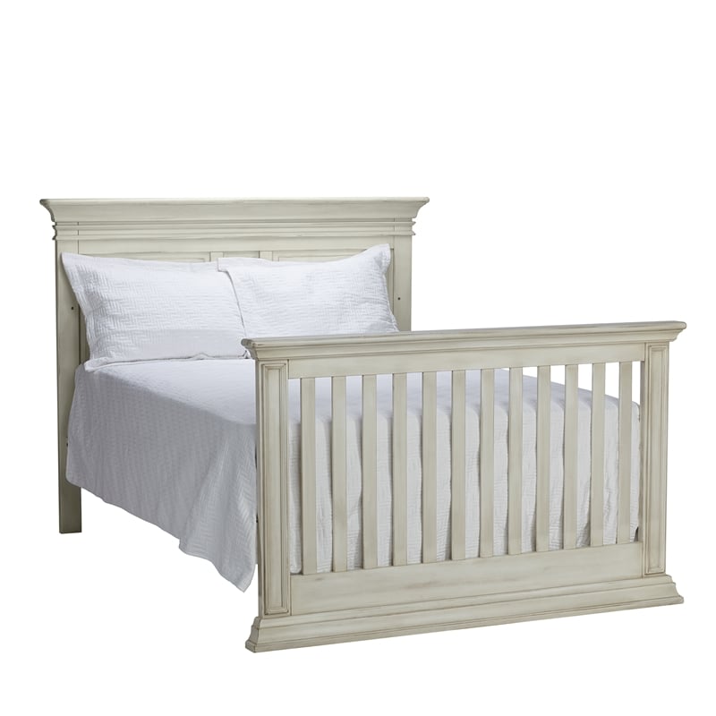 Baby Cache Vienna 4-in-1 Convertible Crib Antique White