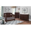 Centennial Medford Traditional Wood Changing Station in Espresso