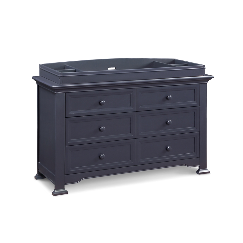 Centennial Medford Traditional Wood Changing Station in Mystic Blue