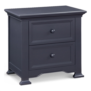 centennial medford traditional wood nightstand in mystic blue