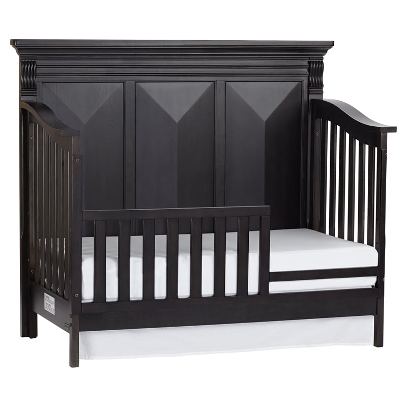 Kingsley Sedona Traditional Wood Toddler Guard Rail in Bittersweet