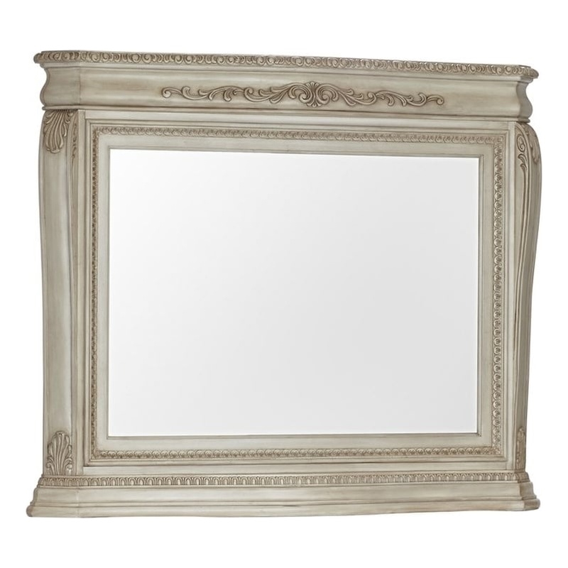 Kingsley Wessex Mirror in Seashell Finish