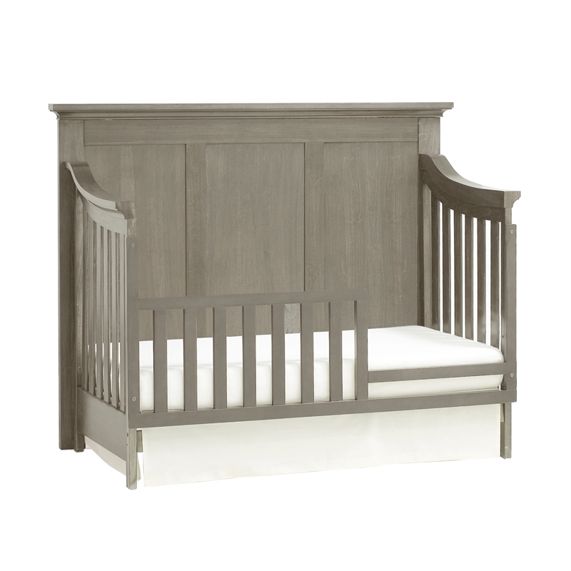 Kinglsey Jackson 4-in-1 Convertible Crib Ash Gray