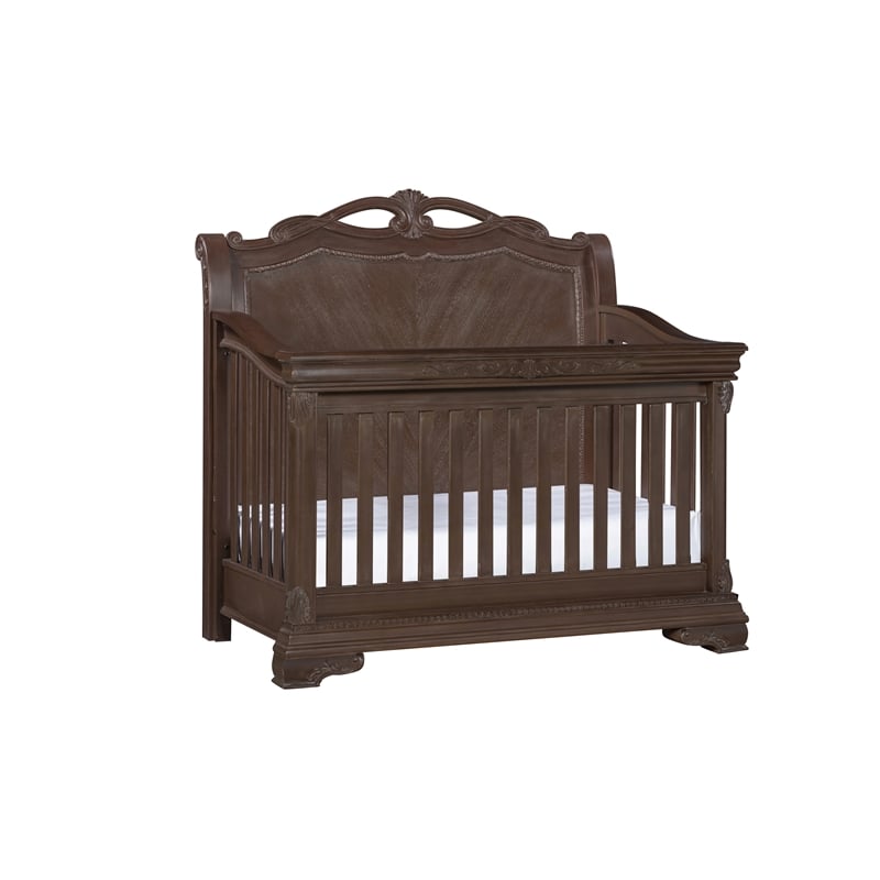 Kingsley Wessex 4-in-1 Convertible Crib Euro Truffle